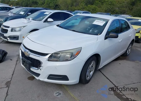 2016 Chevrolet Malibu Limited 1Fl из США, поврежденный, VIN 1G11A5SA8GU125473
